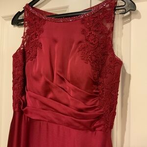 Mother of Bride/Groom Dress-NEW Brand: Jasmine, Size: 4, Color: Black Cherrry